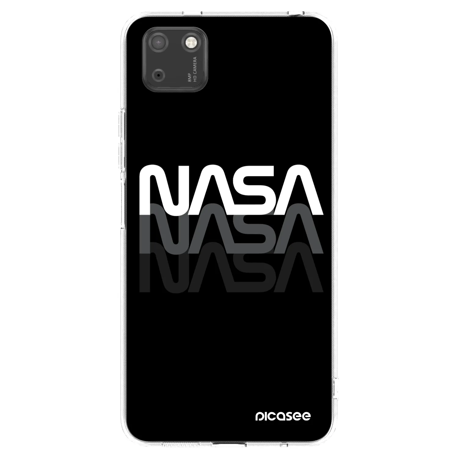 Picasee silikónový prehľadný obal pre Huawei Y5P - NASA Triple