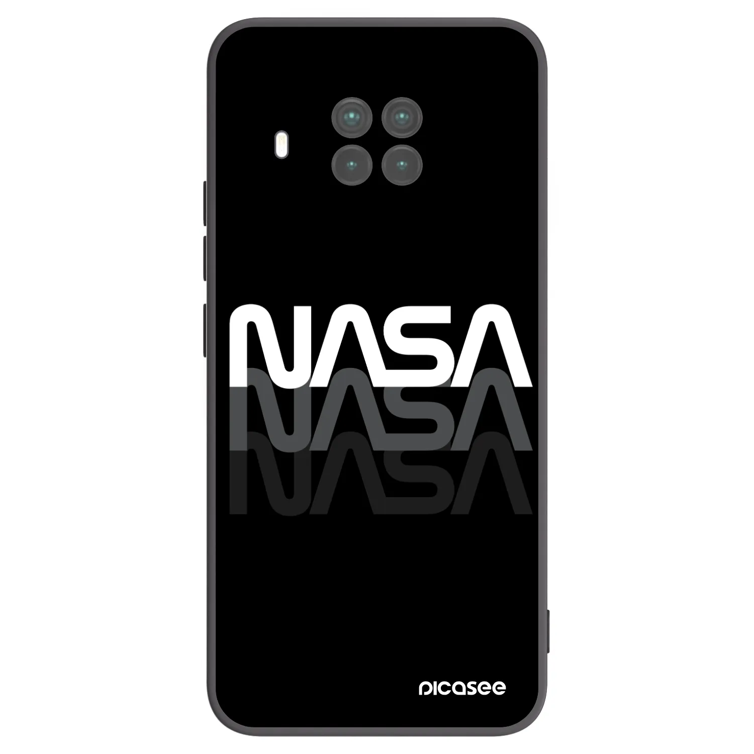 Picasee silikónový čierny obal pre Xiaomi Mi 10T Lite - NASA Triple