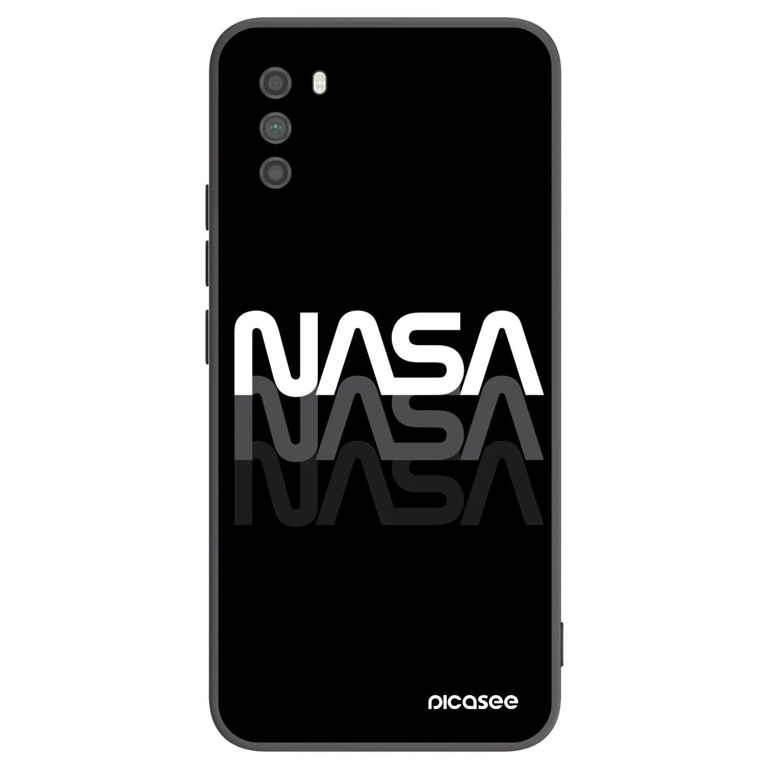 Picasee silikónový čierny obal pre Xiaomi Poco M3 - NASA Triple
