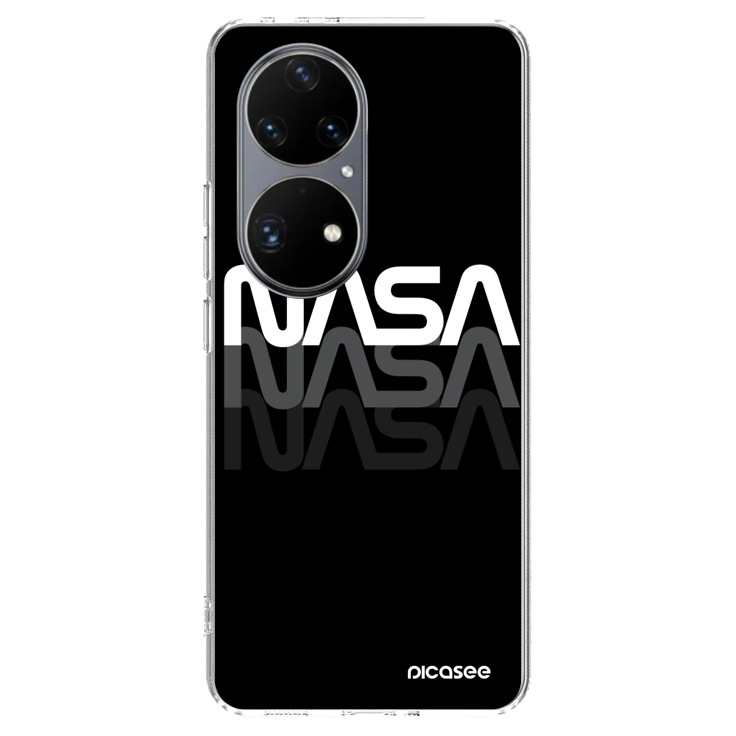Picasee silikónový prehľadný obal pre Huawei P50 - NASA Triple