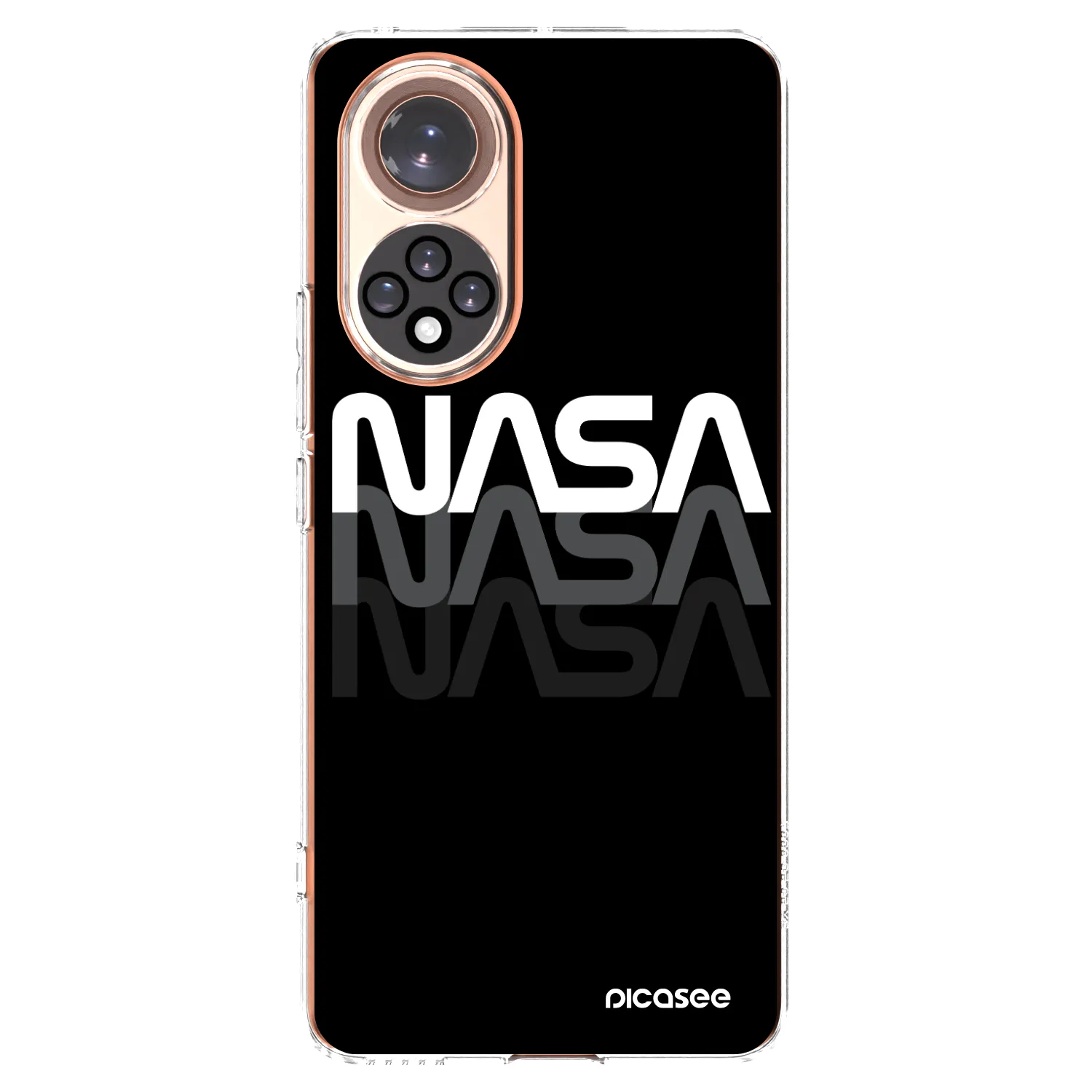 Picasee silikónový prehľadný obal pre Huawei Nova 9 - NASA Triple