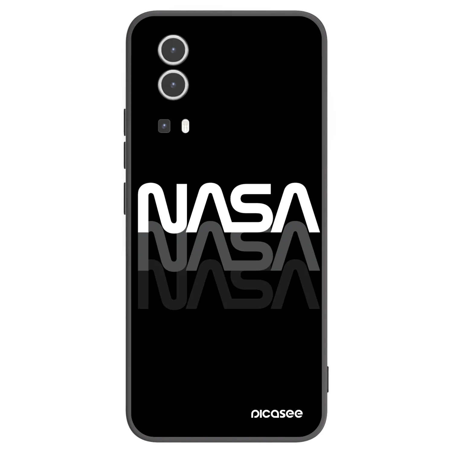 Picasee silikónový čierny obal pre Vivo Y72 5G - NASA Triple