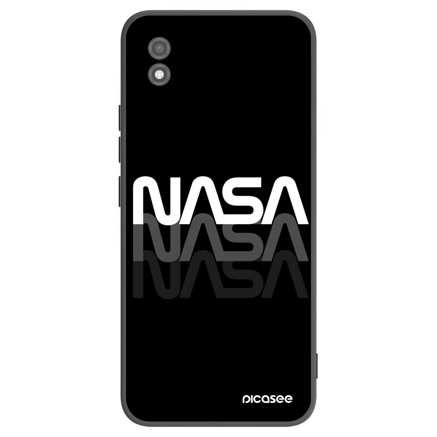 Picasee silikónový čierny obal pre Realme C11 (2021) - NASA Triple
