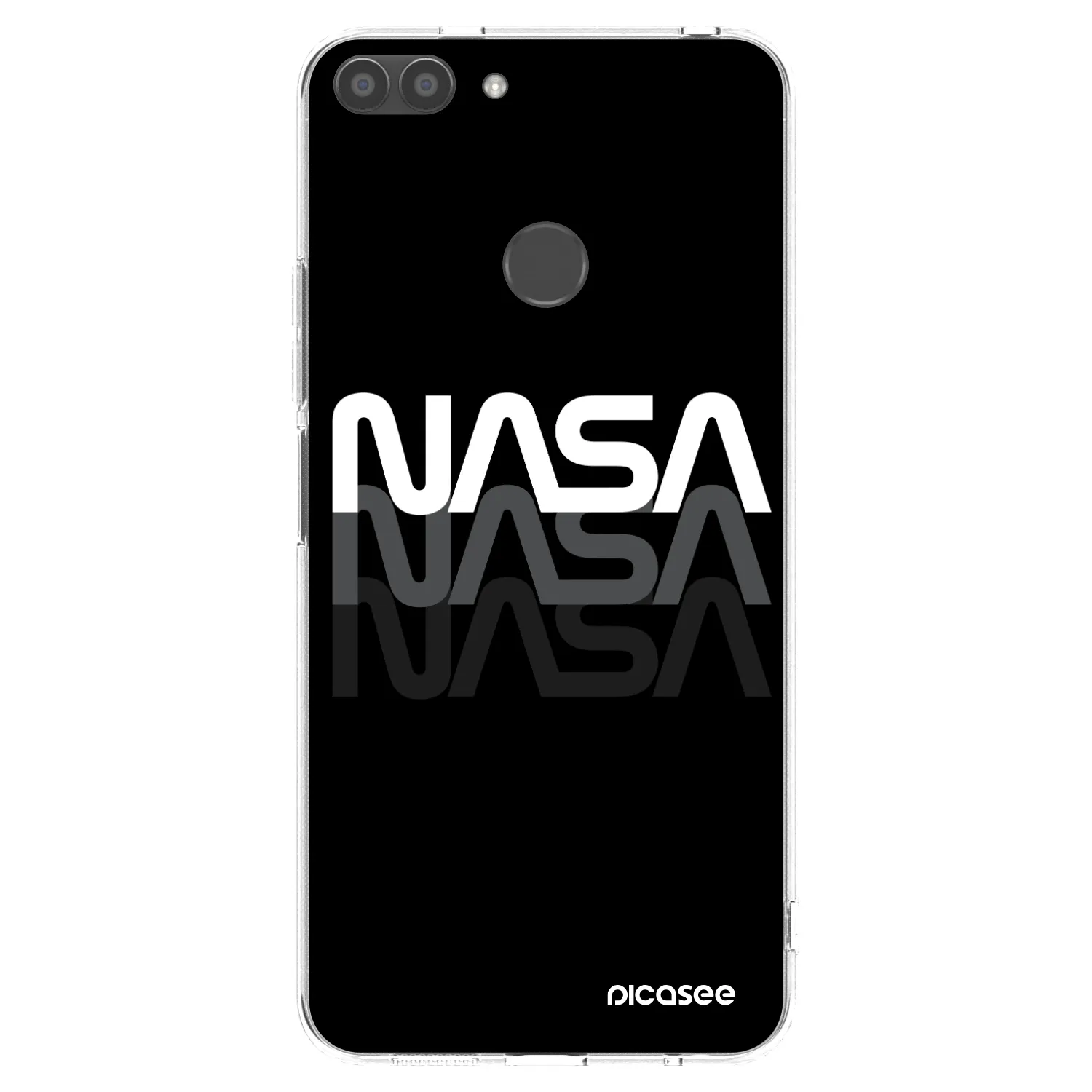 Picasee silikónový prehľadný obal pre Huawei P Smart - NASA Triple