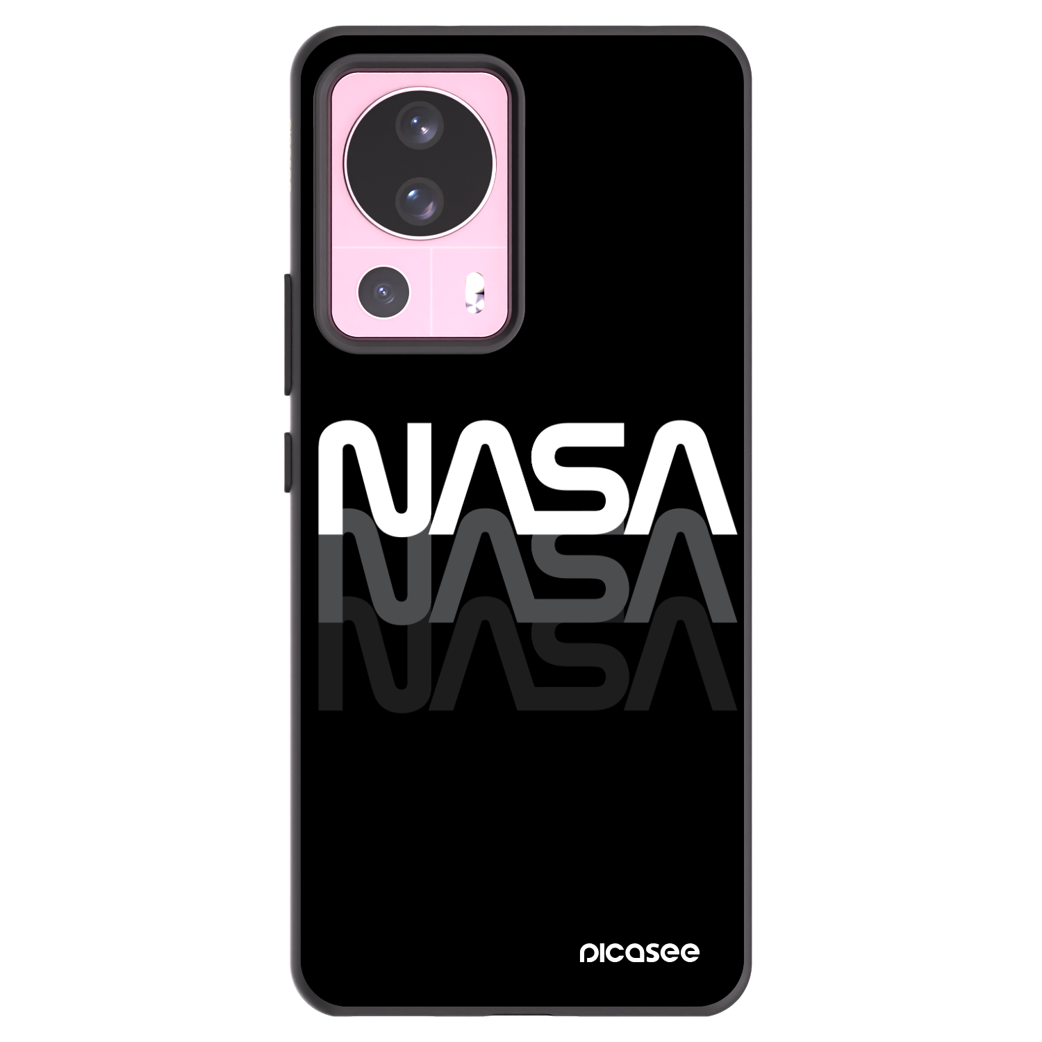 Picasee silikónový čierny obal pre Xiaomi 13 Lite - NASA Triple