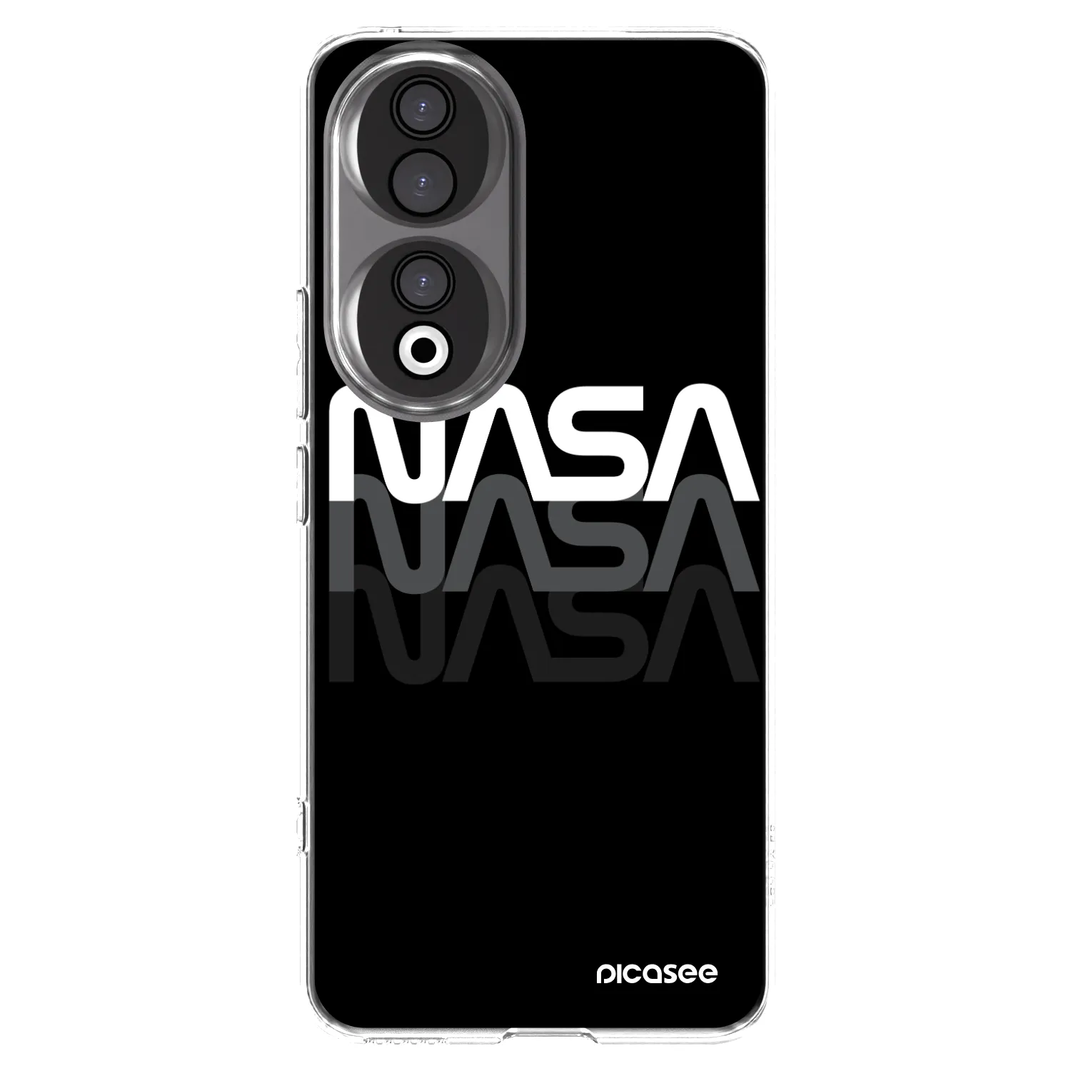 Picasee silikónový prehľadný obal pre Honor 90 5G - NASA Triple
