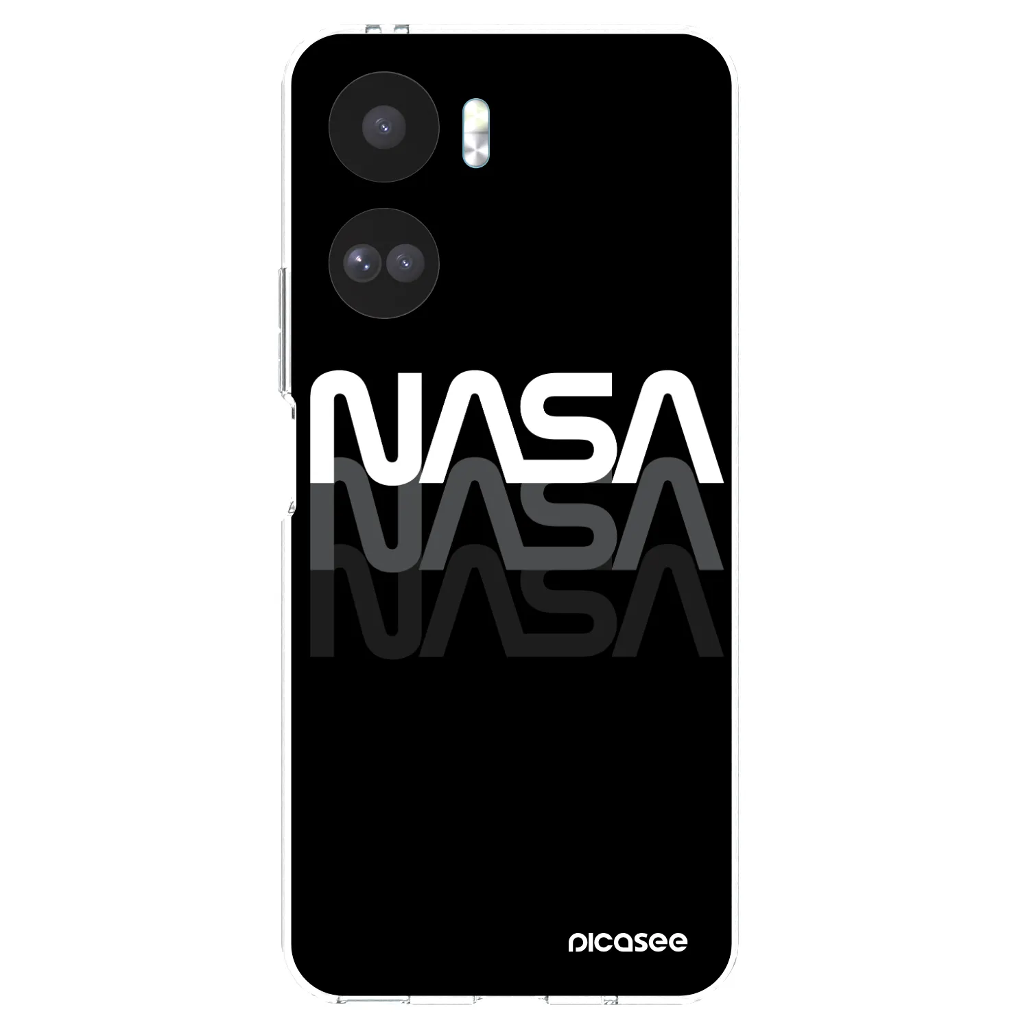 Picasee silikónový prehľadný obal pre Honor 90 Lite 5G - NASA Triple
