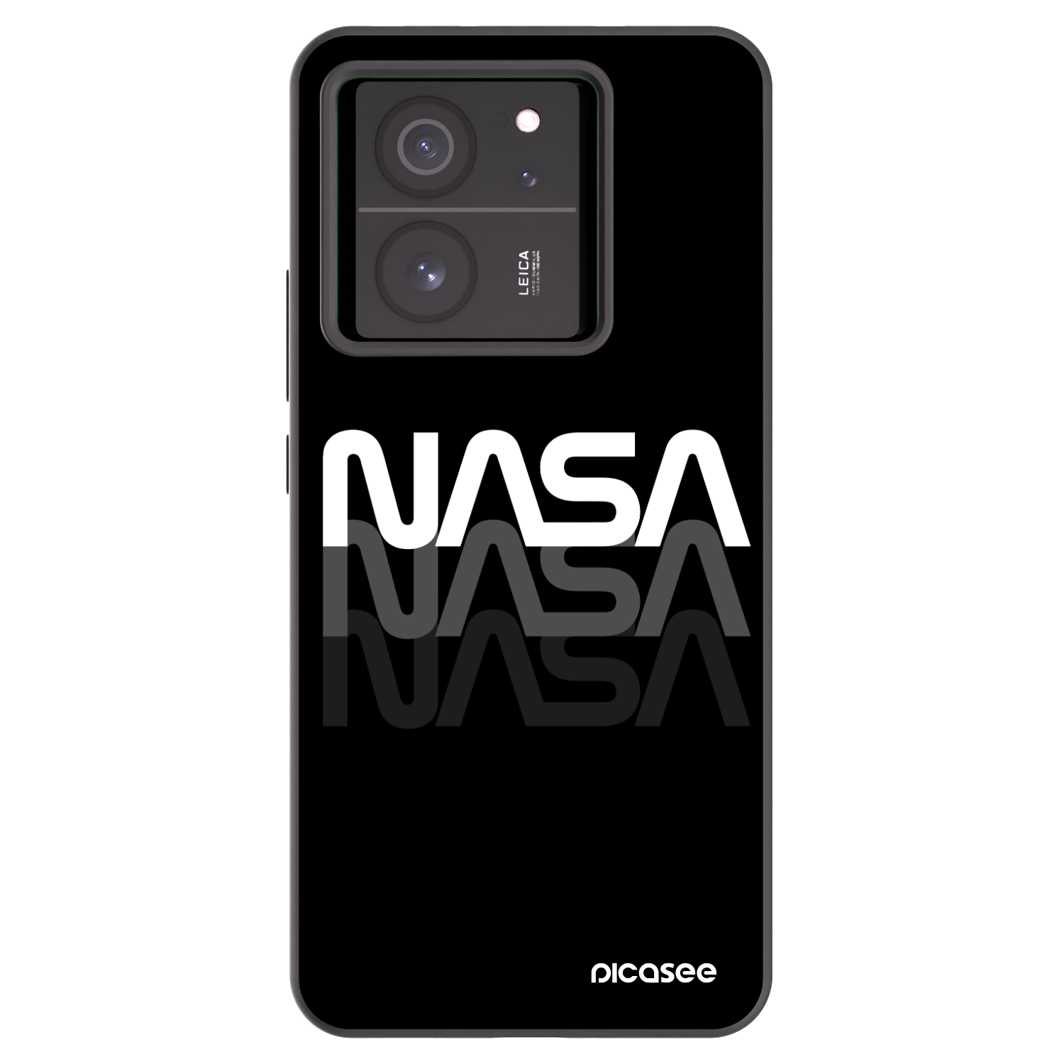 Picasee silikónový čierny obal pre Xiaomi 13T Pro - NASA Triple