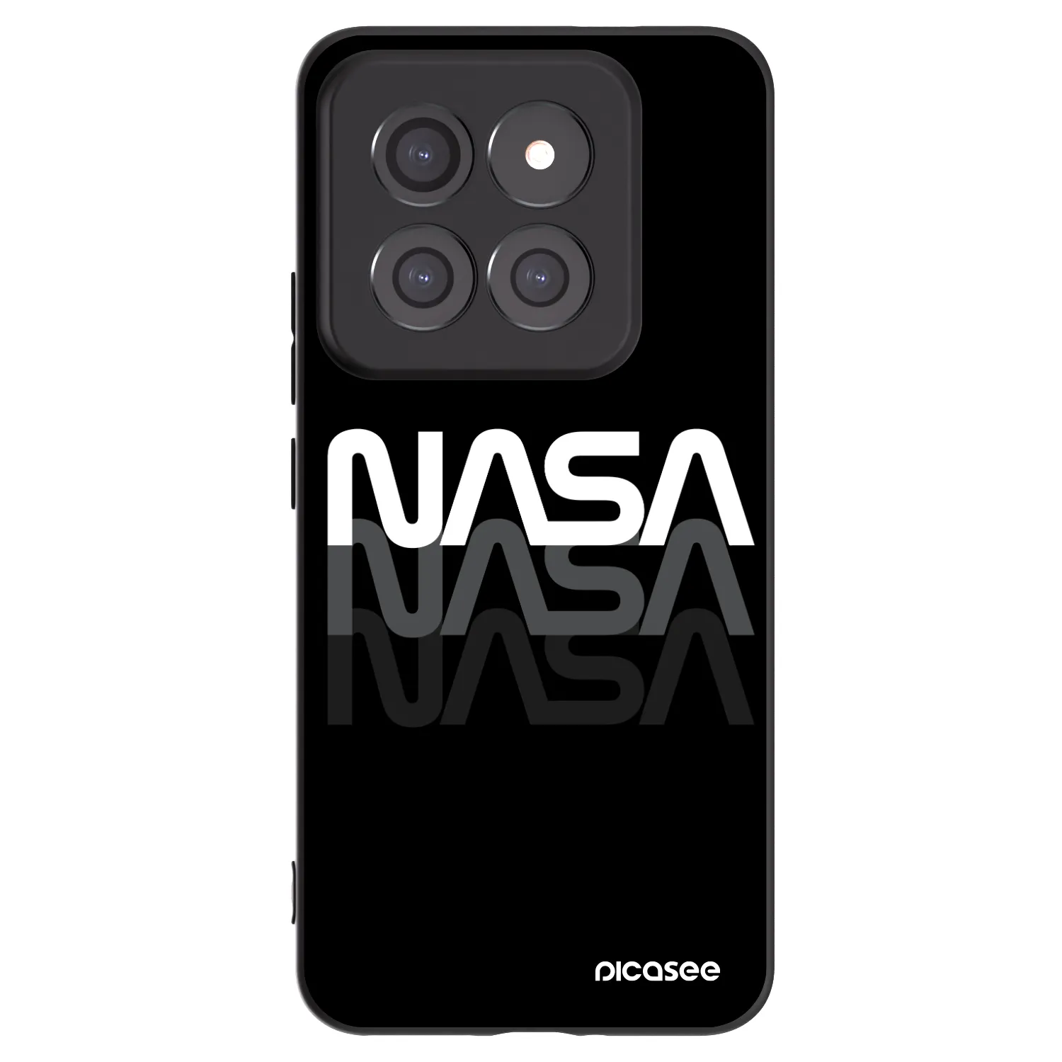 Picasee silikónový čierny obal pre Xiaomi 14 Pro - NASA Triple