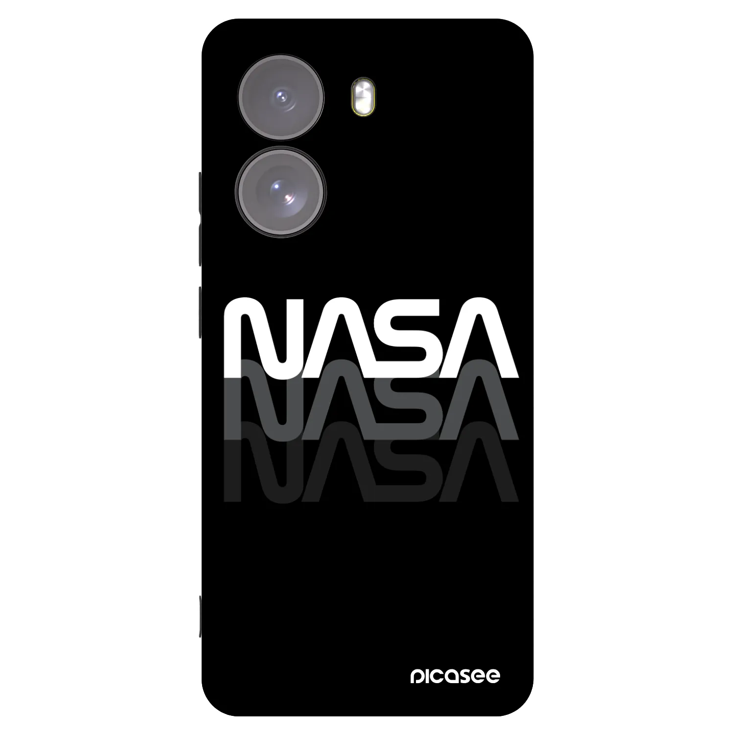 Picasee silikónový čierny obal pre Xiaomi Poco X7 - NASA Triple