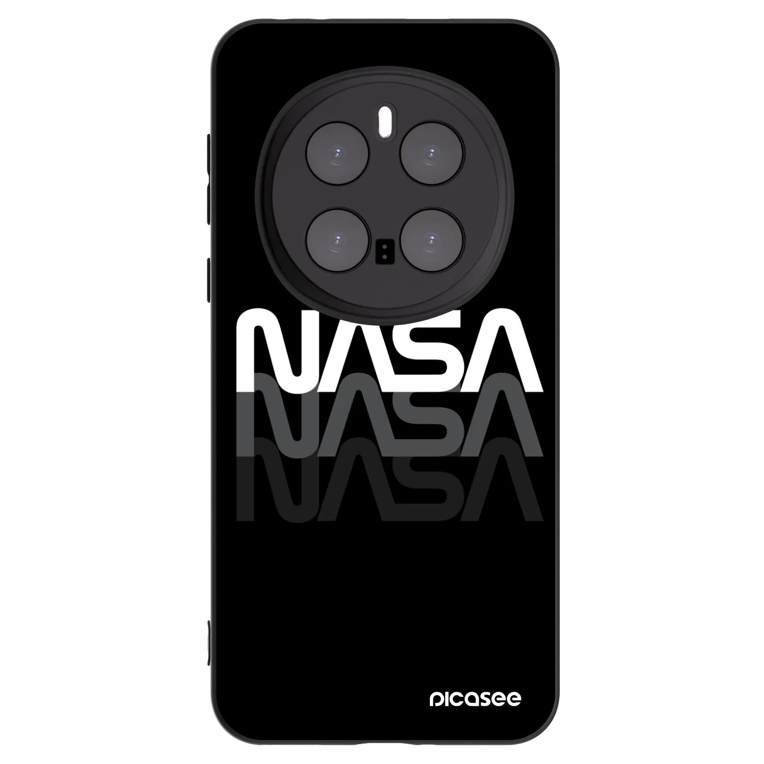 Picasee silikónový čierny obal pre Honor Magic7 Pro 5G - NASA Triple