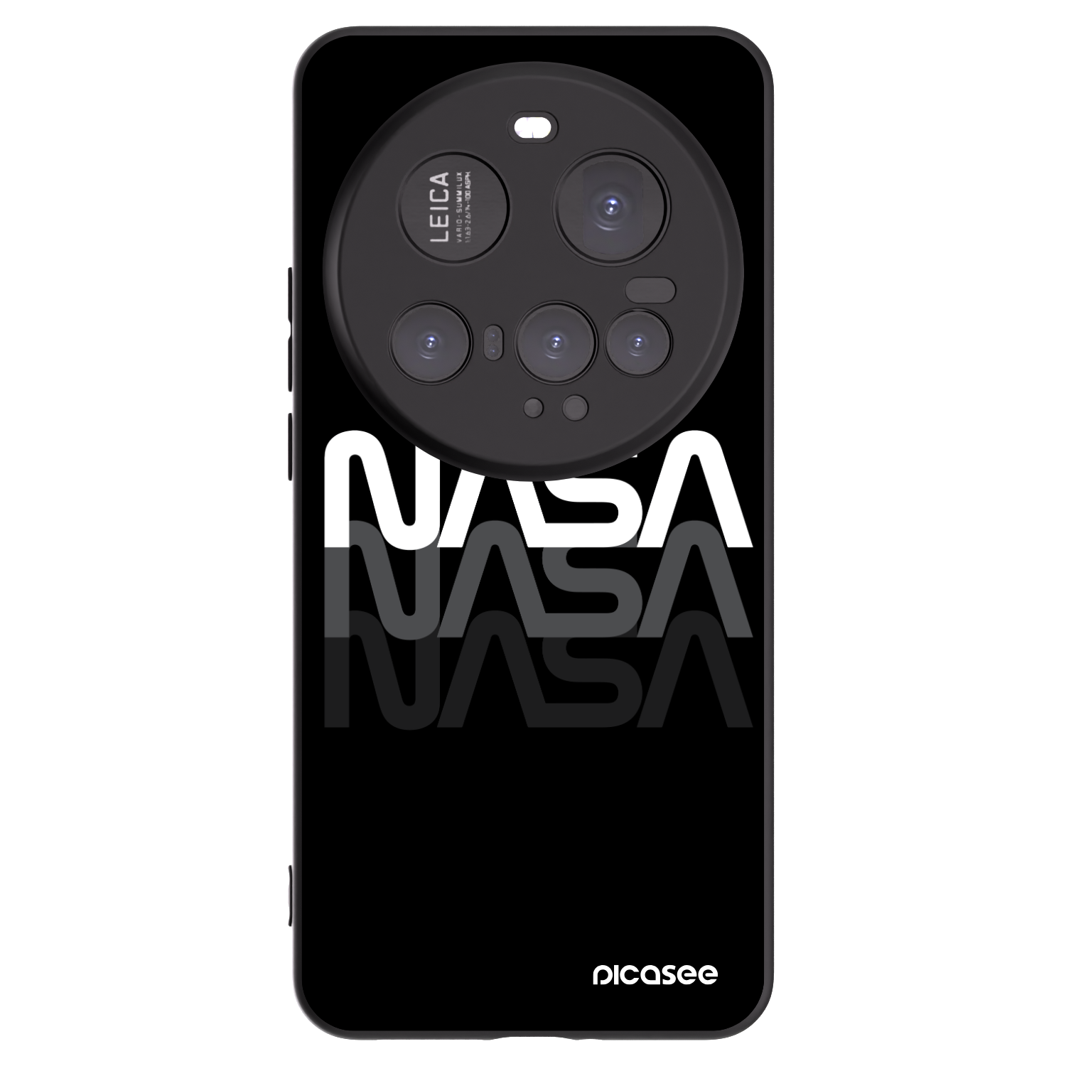 Picasee silikónový čierny obal pre Xiaomi 15 Ultra - NASA Triple