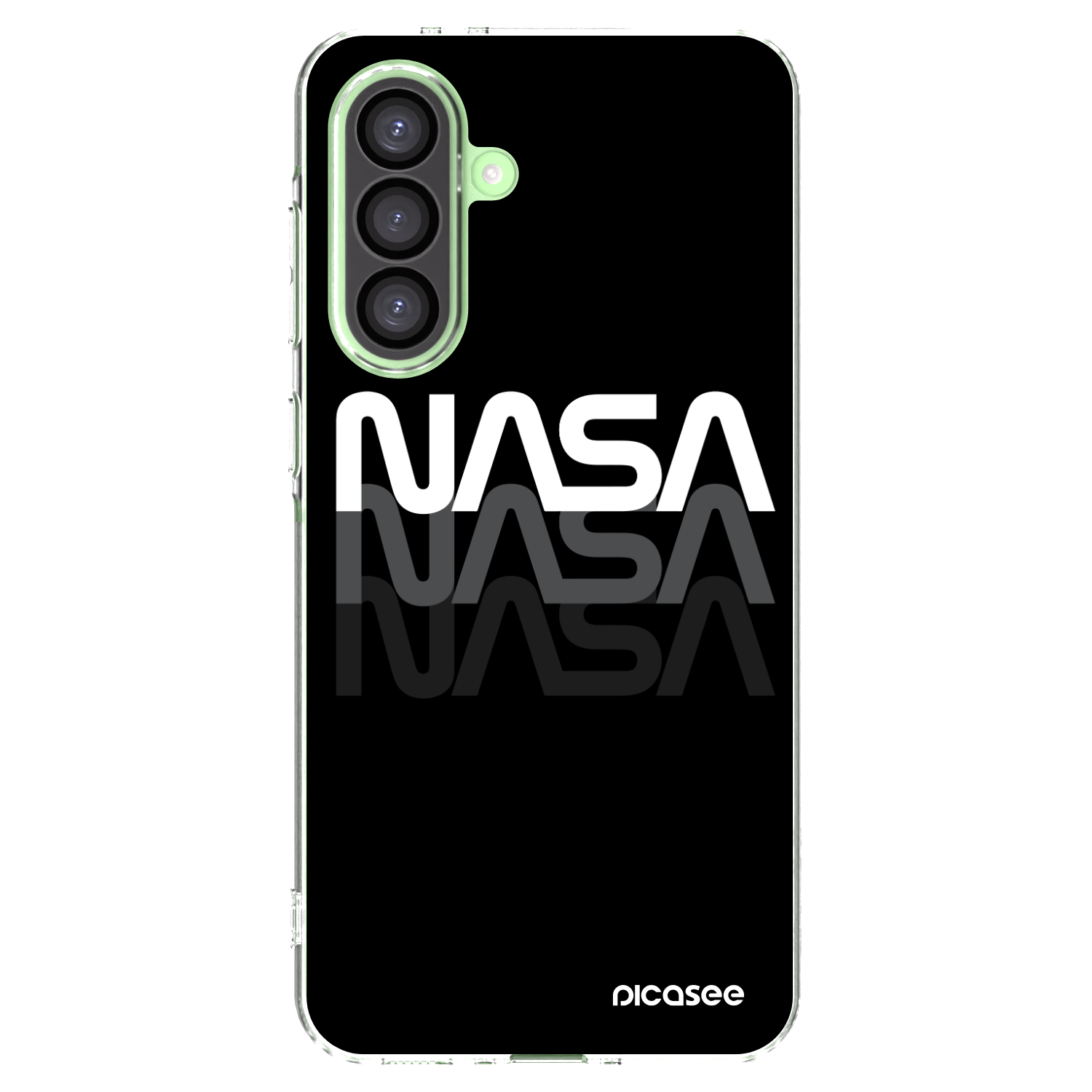 Picasee silikónový prehľadný obal pre Samsung Galaxy A26 5G A266B - NASA Triple