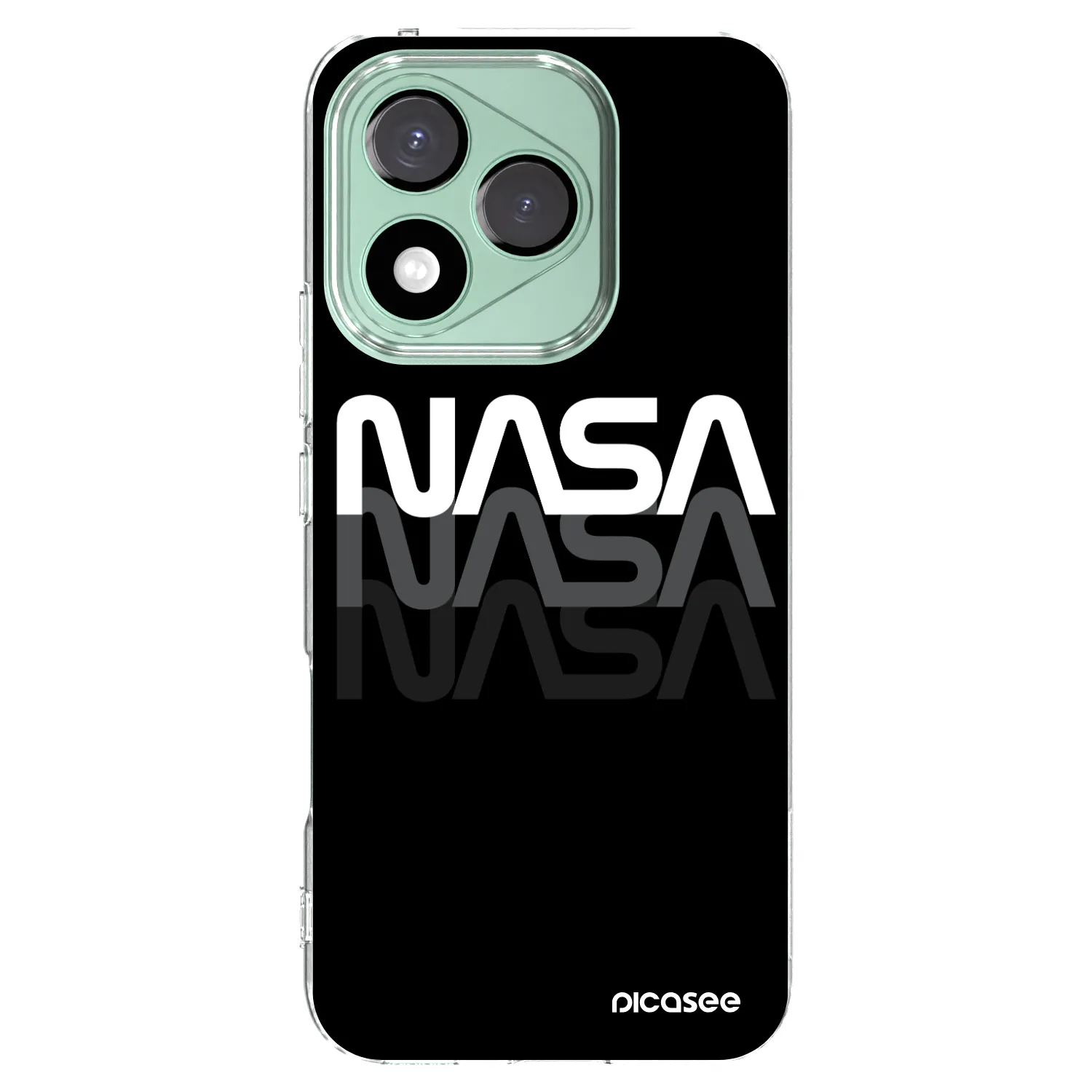 Picasee silikónový prehľadný obal pre Honor 400 Lite 5G - NASA Triple