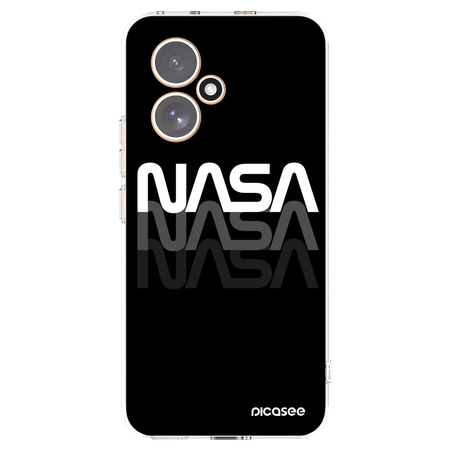 Picasee silikónový prehľadný obal pre Honor 400 5G - NASA Triple