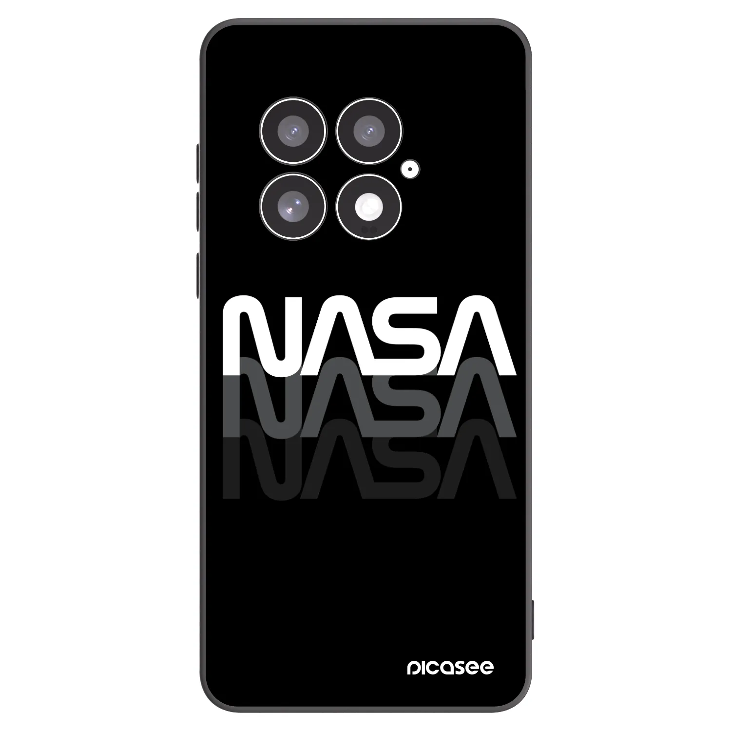 Picasee silikónový čierny obal pre OnePlus 13 5G - NASA Triple