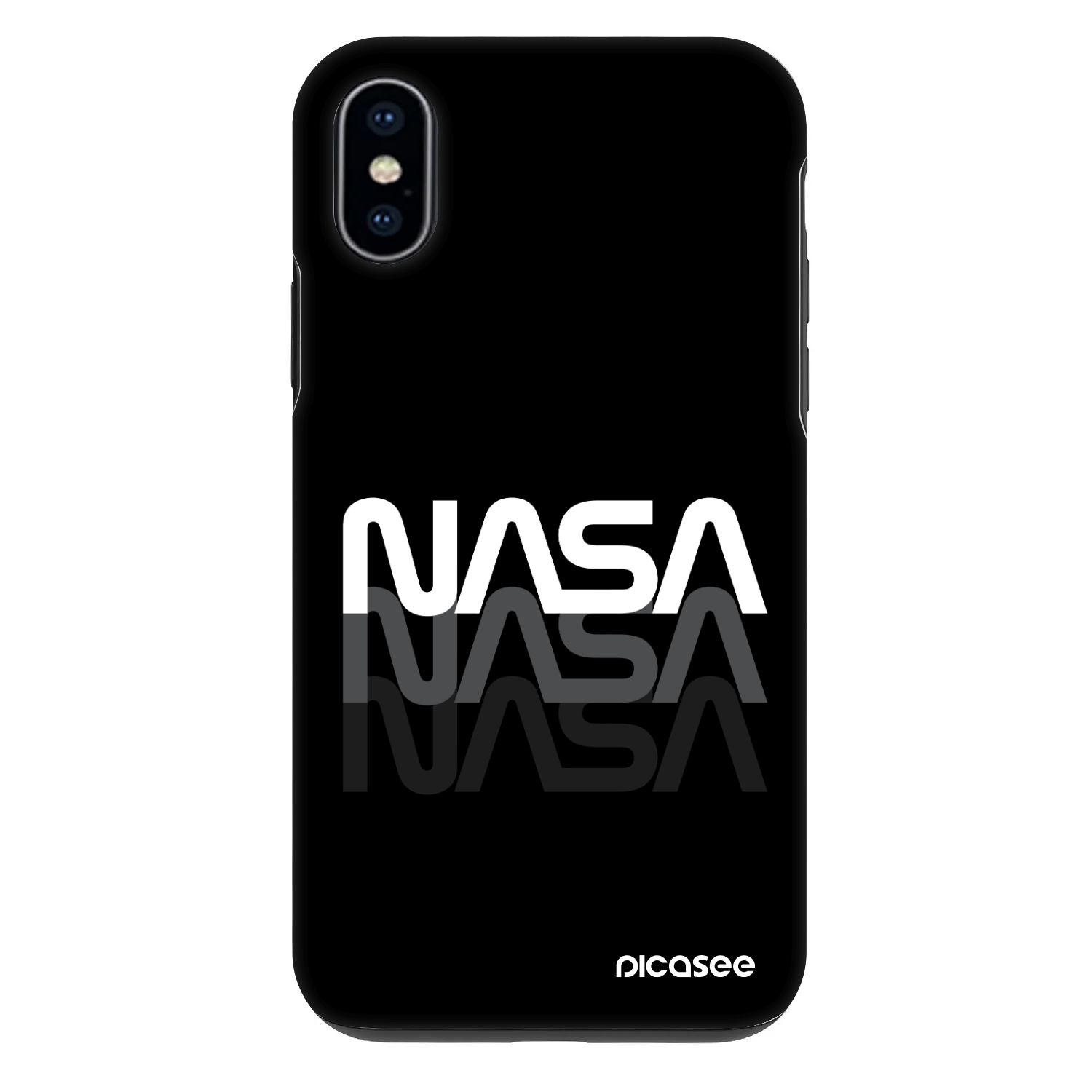 Picasee Fashion Case pre Apple iPhone X/XS - NASA Triple