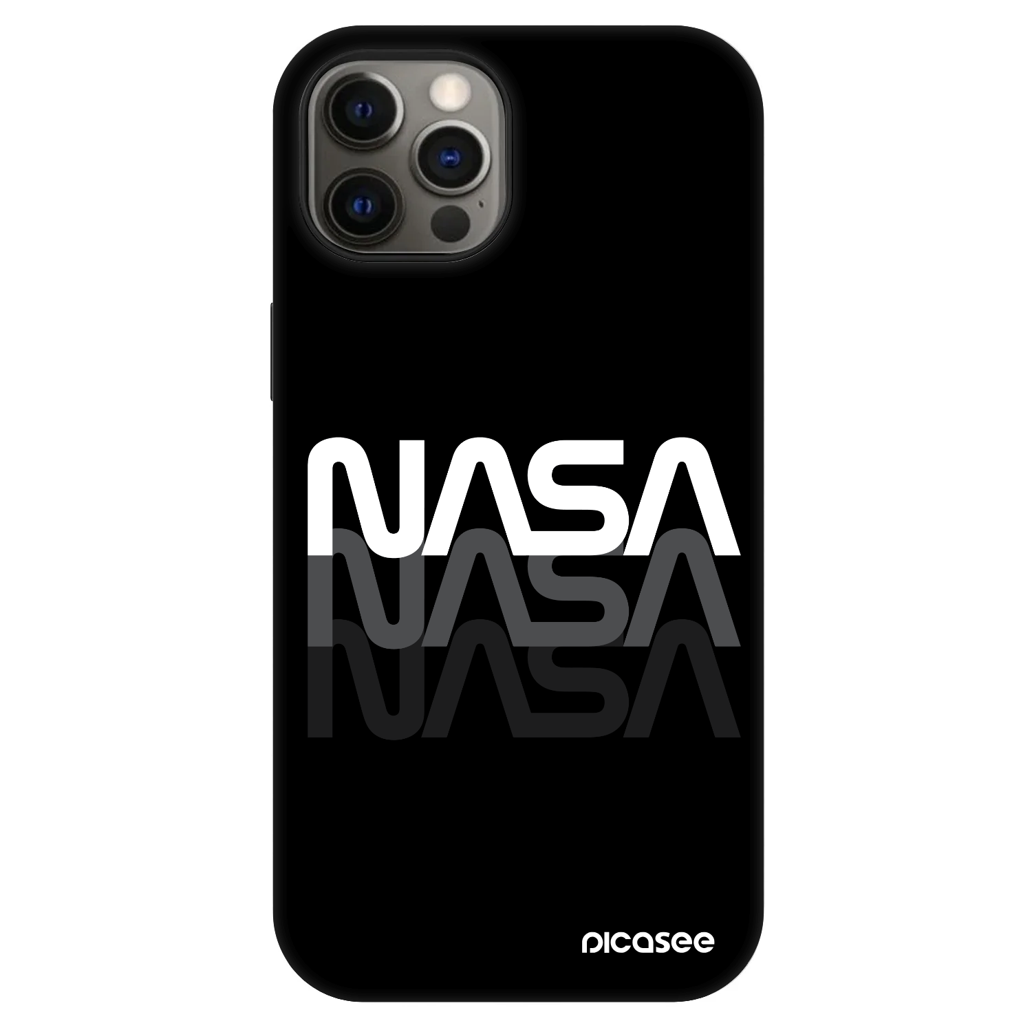 Picasee Fashion Case MagSafe pre Apple iPhone 12 Pro - NASA Triple