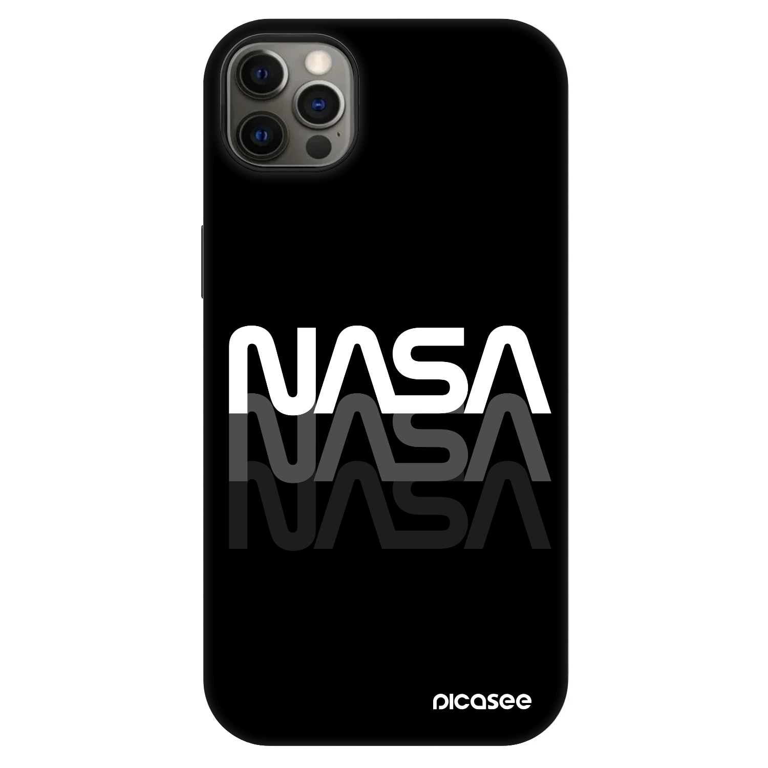 Picasee Fashion Case MagSafe pre Apple iPhone 12 Pro Max - NASA Triple