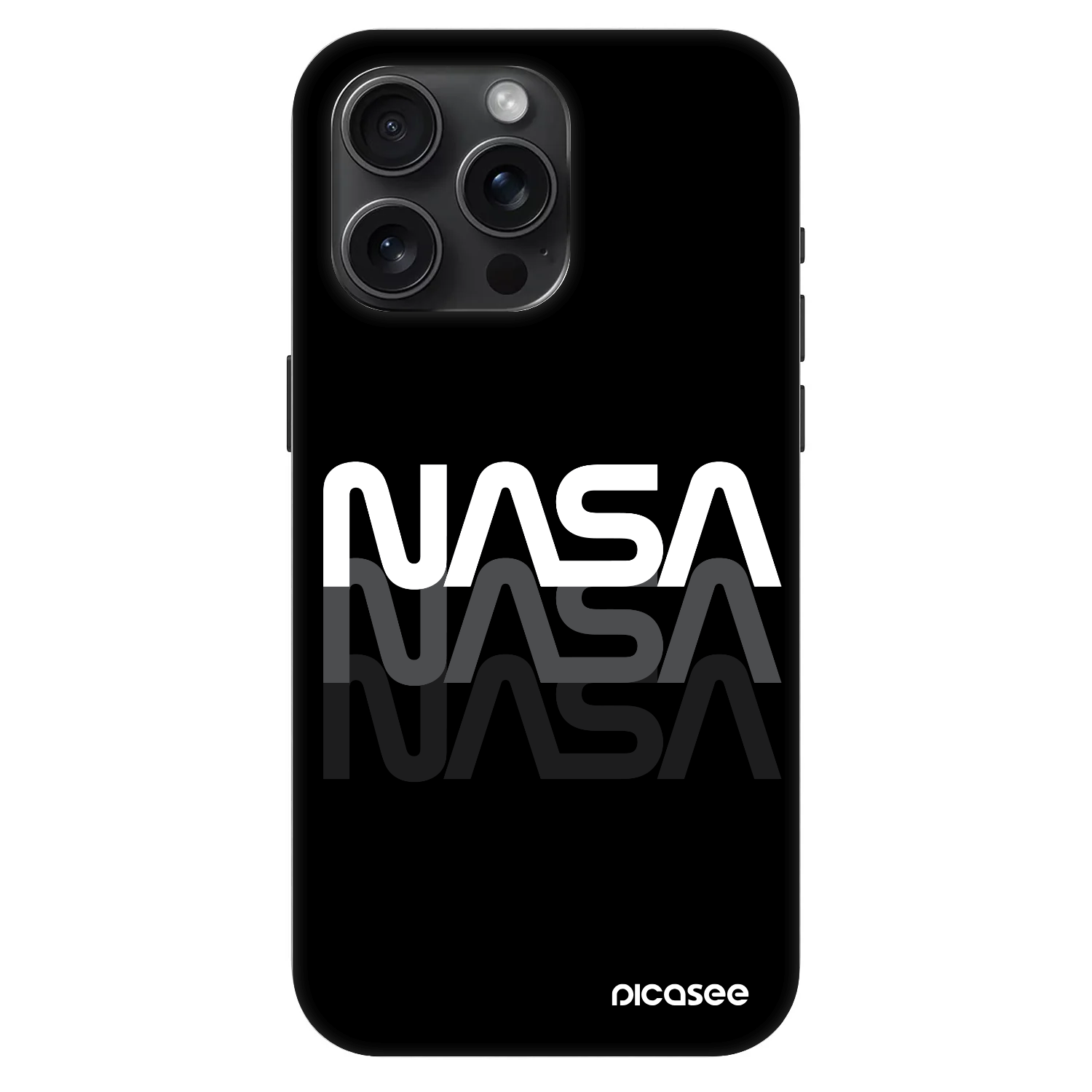 Picasee Fashion Case MagSafe pre Apple iPhone 15 Pro Max - NASA Triple