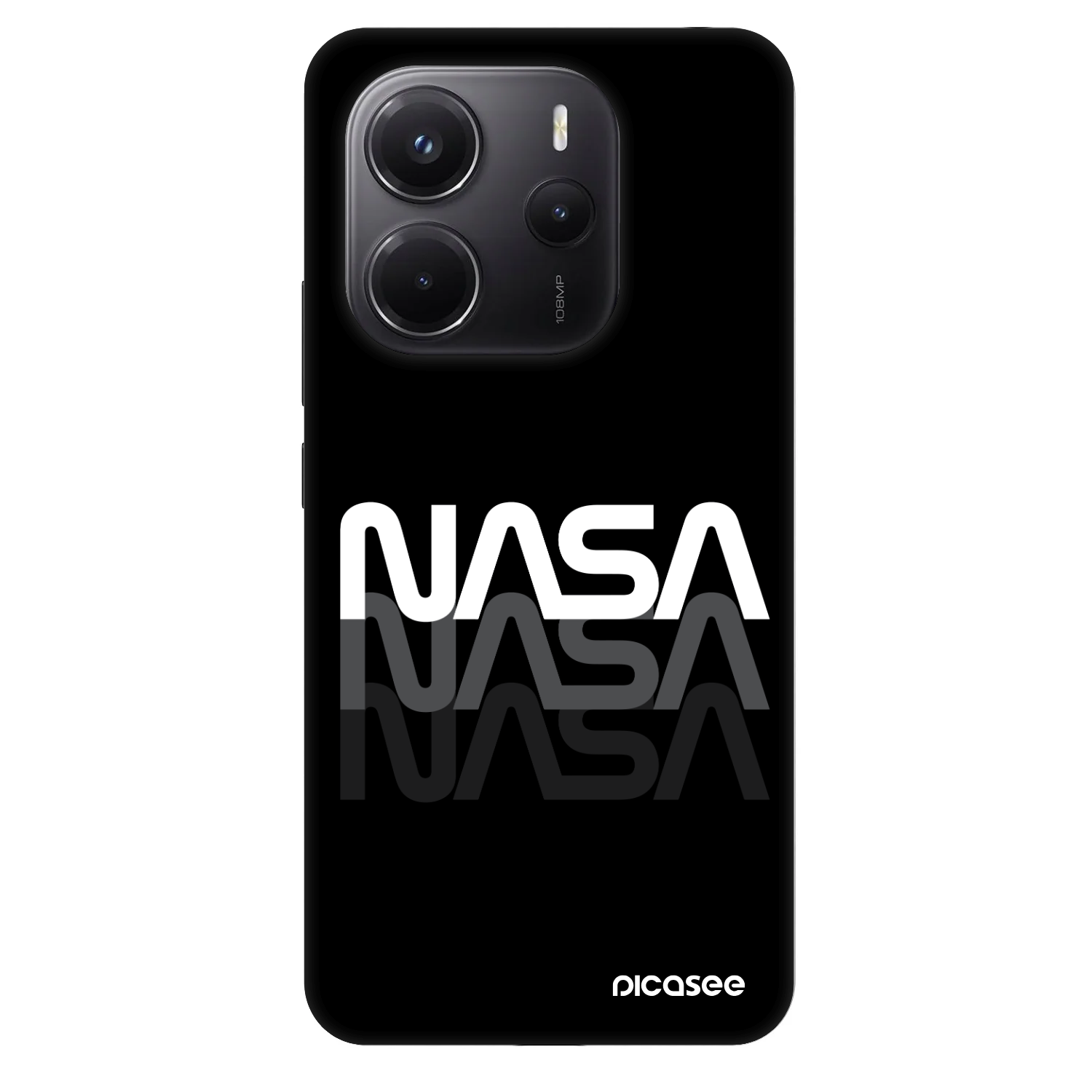 Picasee Fashion Case pre Xiaomi Redmi Note 14 4G - NASA Triple