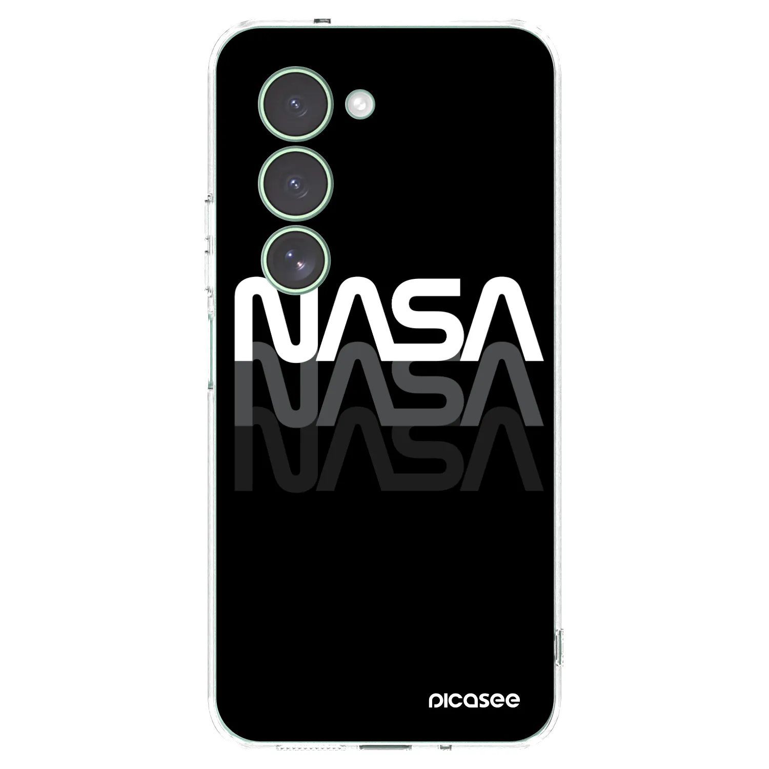 Picasee silikónový prehľadný obal pre Xiaomi Redmi 15 5G - NASA Triple