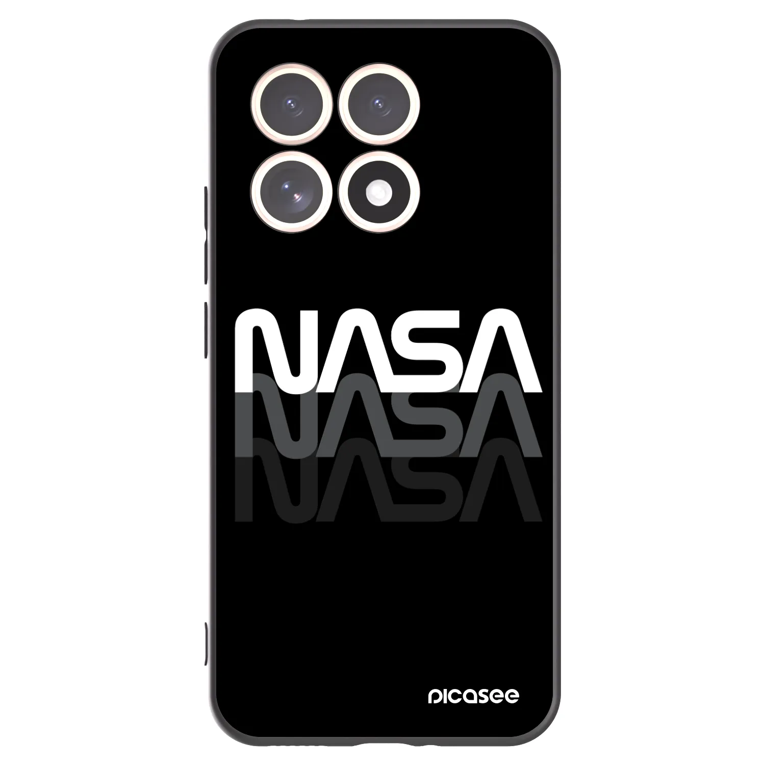 Picasee silikónový čierny obal pre Xiaomi 15T - NASA Triple