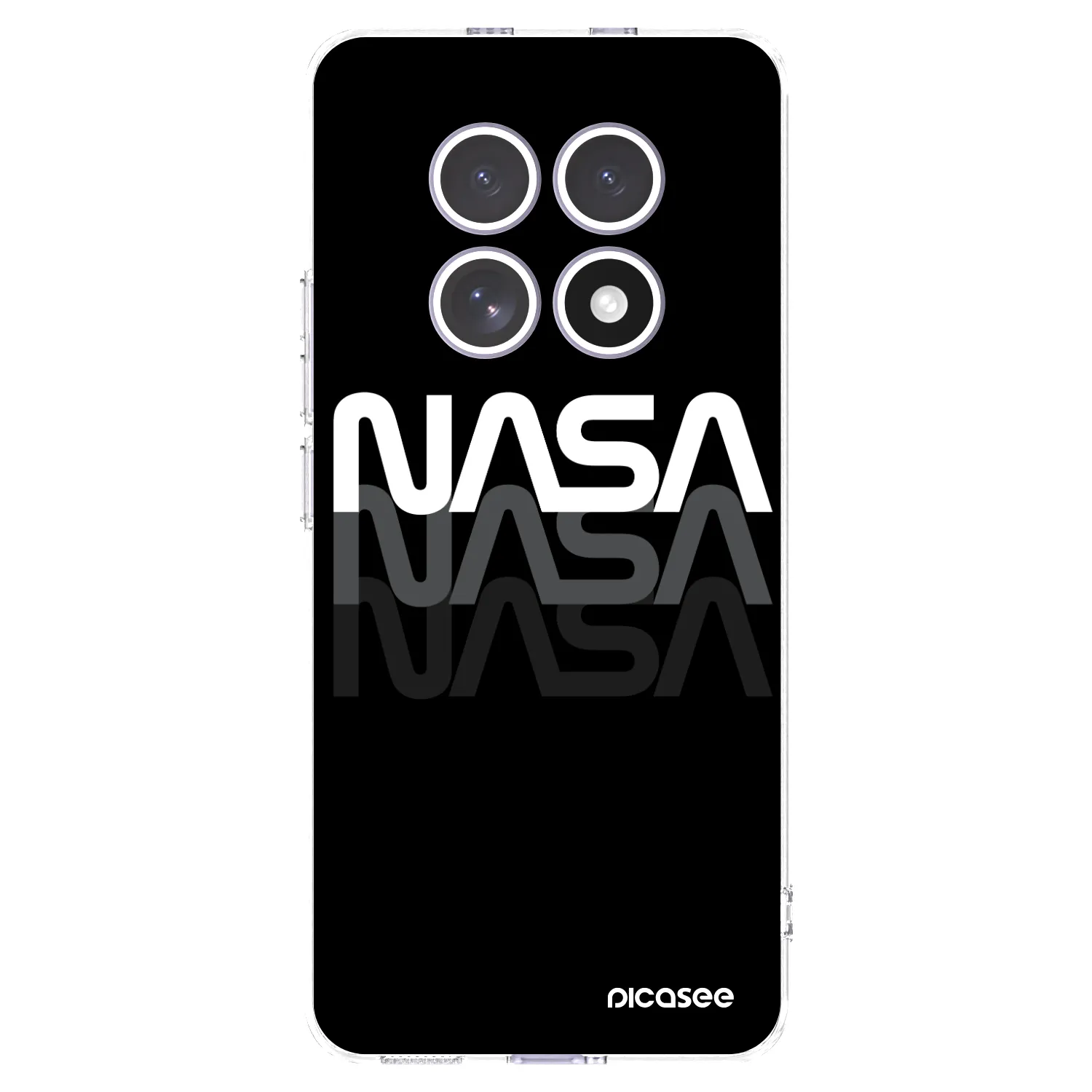 Picasee silikónový prehľadný obal pre Xiaomi Redmi Note 15 - NASA Triple