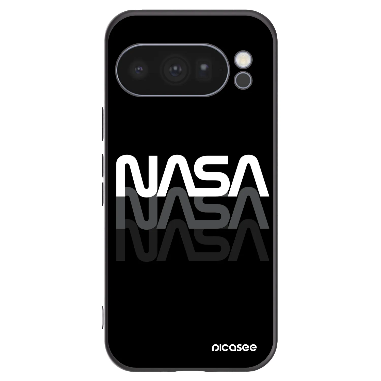 Picasee silikónový čierny obal pre Google Pixel 10 Pro - NASA Triple
