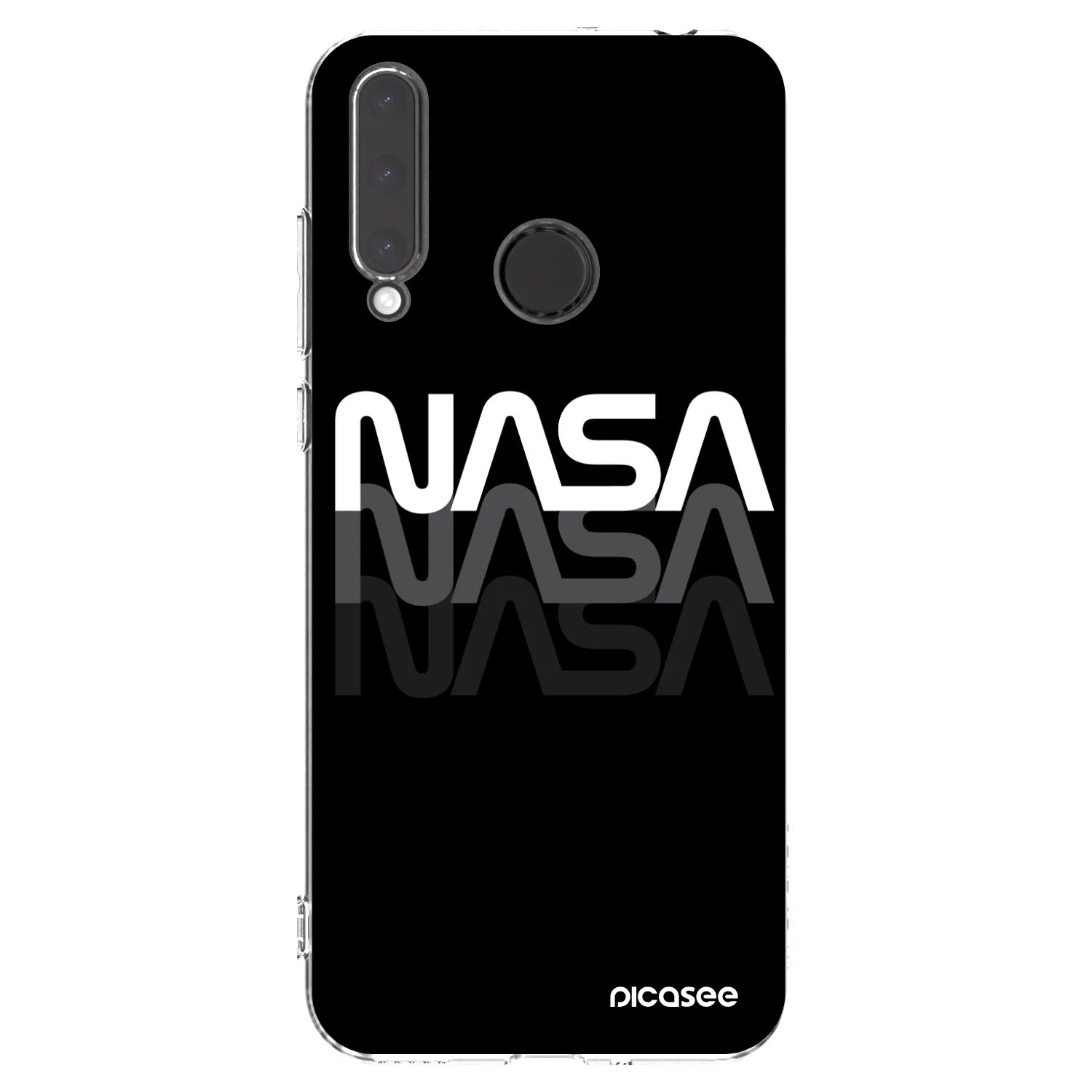 Picasee silikónový prehľadný obal pre Honor 20 Lite - NASA Triple