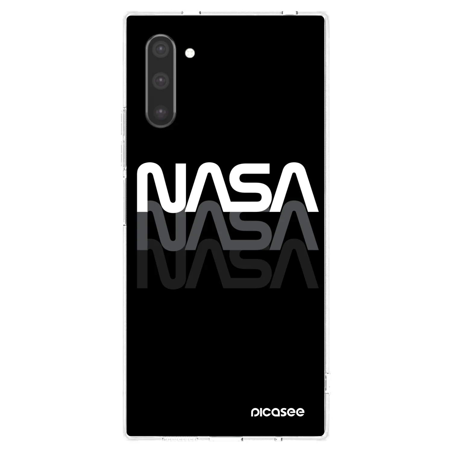 Picasee silikónový prehľadný obal pre Samsung Galaxy Note 10 N970F - NASA Triple