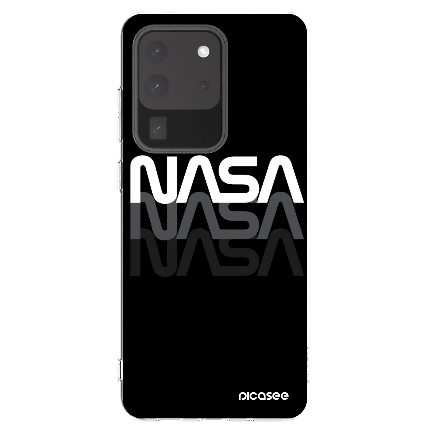 Picasee silikónový prehľadný obal pre Samsung Galaxy S20 Ultra 5G G988F - NASA Triple
