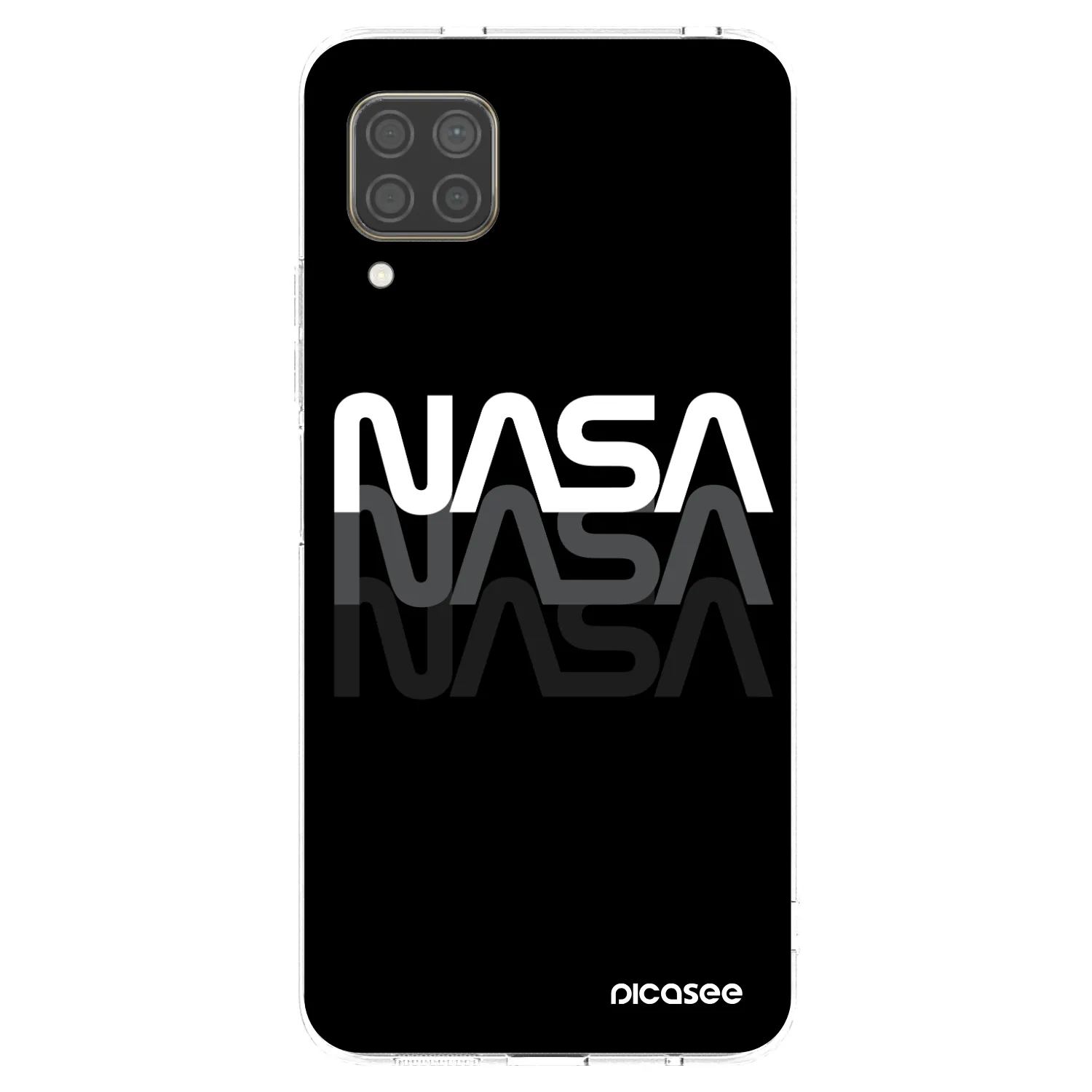 Picasee silikónový prehľadný obal pre Huawei P40 Lite - NASA Triple