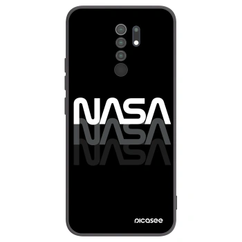 Picasee silikónový čierny obal pre Xiaomi Redmi 9 - NASA Triple