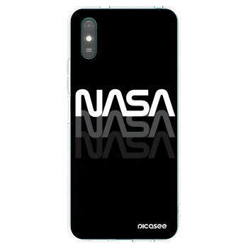 Picasee silikónový prehľadný obal pre Xiaomi Redmi 9A - NASA Triple