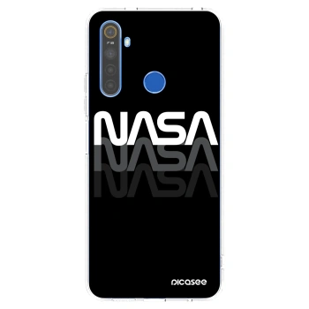 Picasee silikónový prehľadný obal pre Realme 5 - NASA Triple