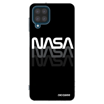 Picasee silikónový prehľadný obal pre Samsung Galaxy A12 A125F - NASA Triple