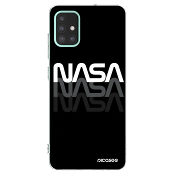 Picasee silikónový prehľadný obal pre Samsung Galaxy M31s - NASA Triple