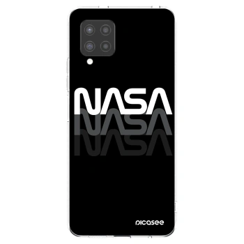 Picasee silikónový prehľadný obal pre Samsung Galaxy A42 A426B - NASA Triple
