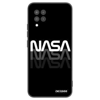 Picasee silikónový čierny obal pre Samsung Galaxy A42 A426B - NASA Triple
