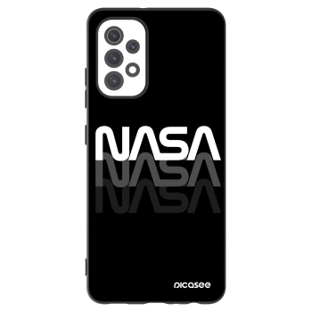 Picasee silikónový čierny obal pre Samsung Galaxy A32 5G A326B - NASA Triple