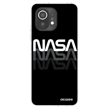 Picasee silikónový prehľadný obal pre Xiaomi Mi 11 - NASA Triple