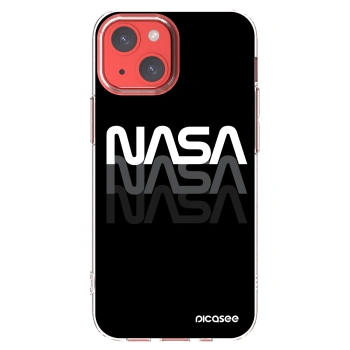 Picasee silikónový prehľadný obal pre Apple iPhone 13 mini - NASA Triple