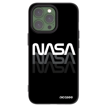 Picasee silikónový čierny obal pre Apple iPhone 13 Pro - NASA Triple