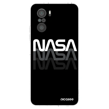 Picasee silikónový prehľadný obal pre Xiaomi Poco F3 - NASA Triple