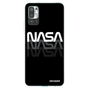 Picasee silikónový prehľadný obal pre Xiaomi Redmi Note 10 5G - NASA Triple