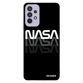 Picasee silikónový prehľadný obal pre Samsung Galaxy A32 4G SM-A325F - NASA Triple