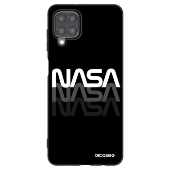 Picasee silikónový čierny obal pre Samsung Galaxy M12 M127F - NASA Triple