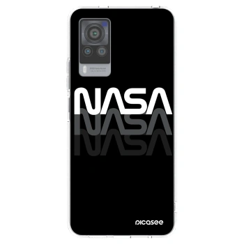 Picasee silikónový prehľadný obal pre Vivo X60 Pro 5G - NASA Triple