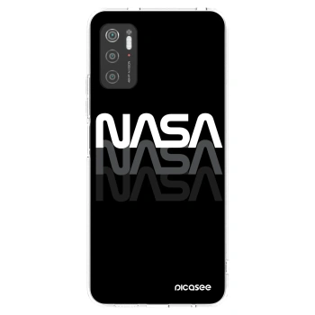 Picasee silikónový prehľadný obal pre Xiaomi Poco M3 Pro 5G - NASA Triple